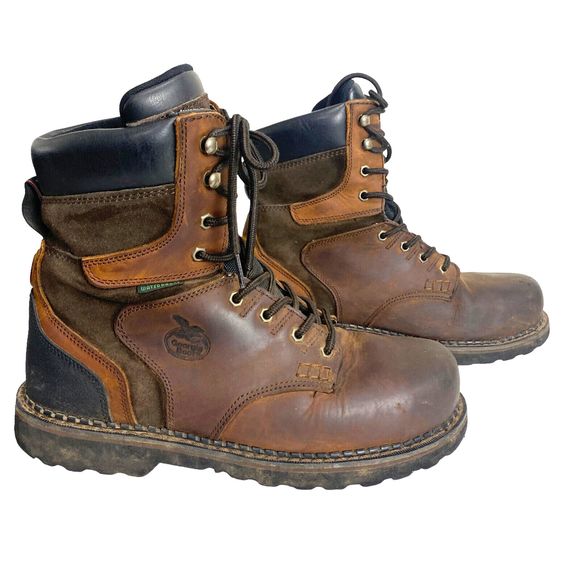 Georgia Boot Brookville Waterproof Work Boot New In Box Size 11.5 M- G9334 - Picture 10 of 16